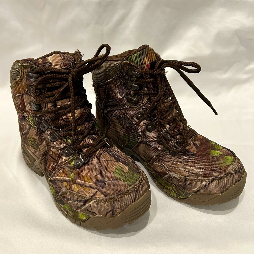 Game Winner Camouflage Women's Boots For Work Hunting Hiking Sports
Size 6D